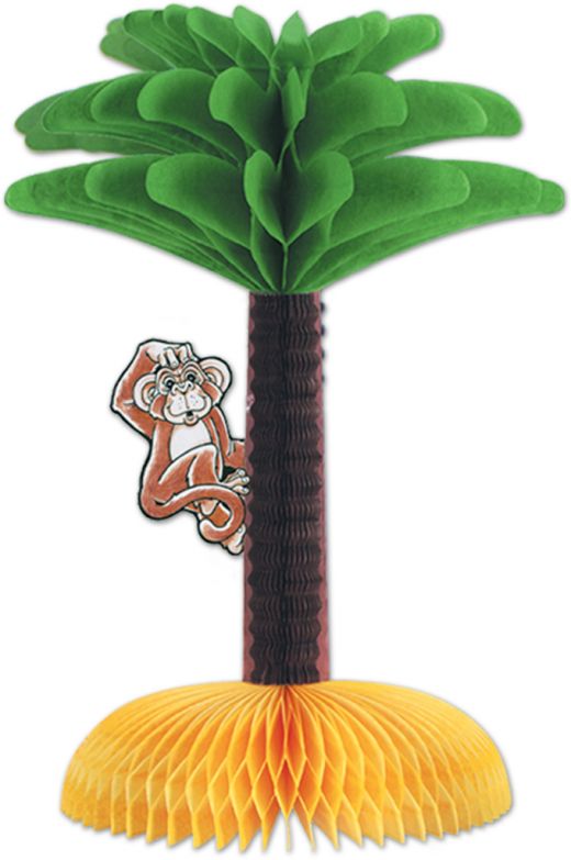 Tropical Palm Tree Centerpieces - 13"
