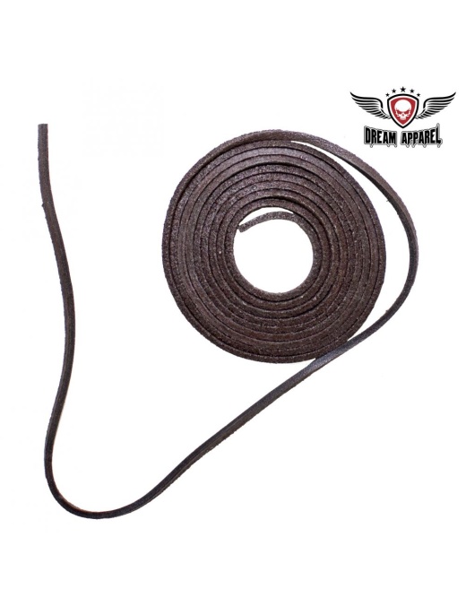 6' Feet Brown Leather Laces