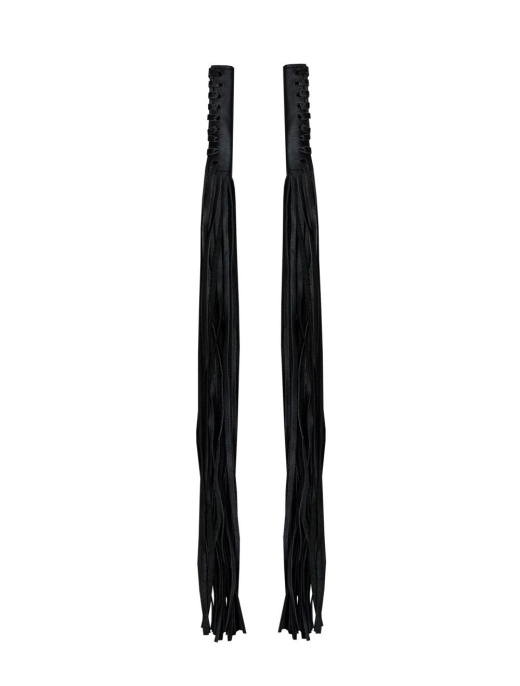 Black Heavy Duty Brake & Clutch Grips 100% Premium Cowhide Leather