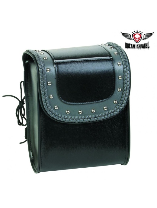 PVC Motorcycle Sissy Bar Bag with Quick Release