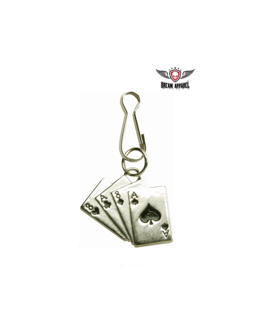 Dead Man's Hand Zipper Puller