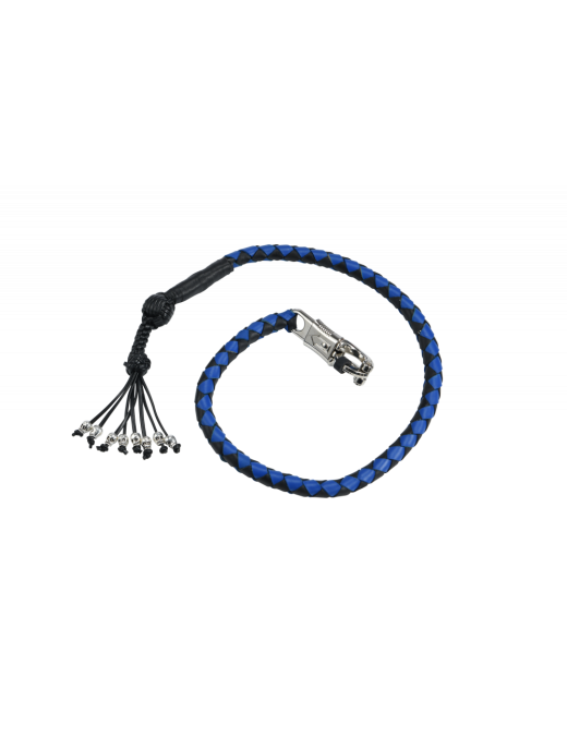 36" Get Back Whip Black/Blue - Whip for Dirt Bikes and ATVs