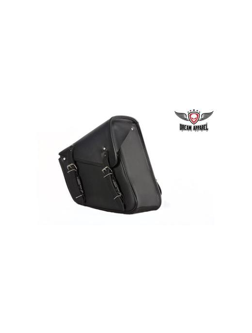 Motorcycle Solo Swing Arm Bag for Softails, Sportsters, and Choppers