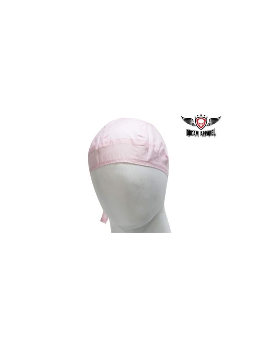 Pink Cotton Skull Cap 12Pcs/Pack