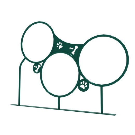 Three Hoop Dog Rings