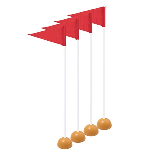 Universal Soccer Corner Flags - Set Of 4