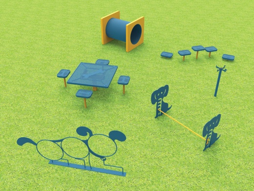 Dogs N Play Medium Dog Park Kit