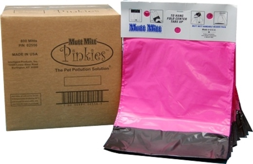 Mutt Mitt Waste Bags Pinkies - 2 Ply - 800 Ct