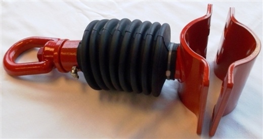 Tire Swivel 2 3/8" Od - 1 Loop - Extra Heavy Duty
