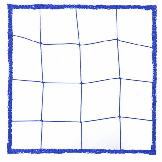2.5 Mm Official Size Soccer Net - Blue - Pair
