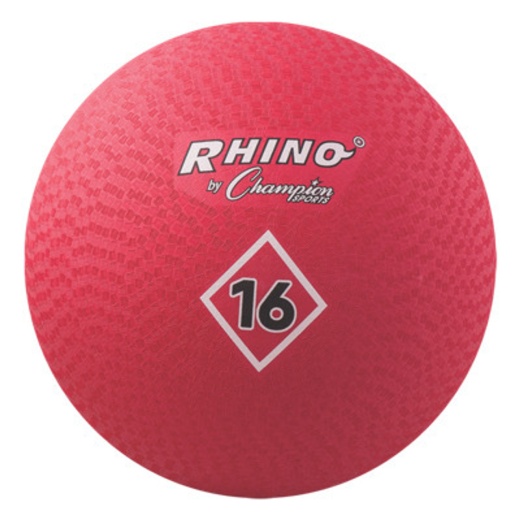 16 Inch Playground Ball - Red Only