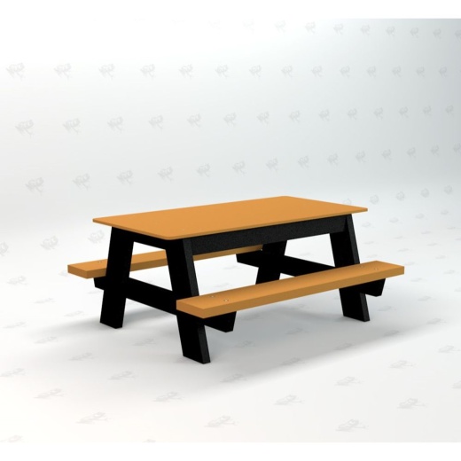 4' Kids Recycled Picnic Table