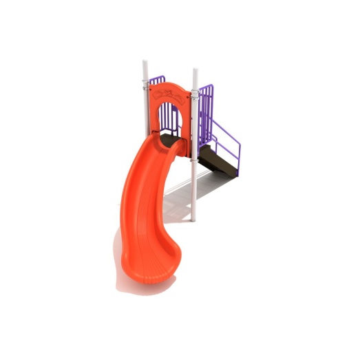 4 Foot Single Left Turn Slide