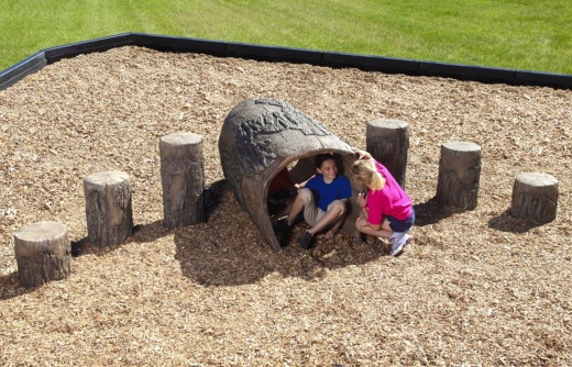 4' Log Tunnel