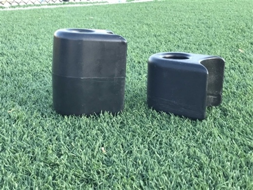 12" Plastic Playground Border End Cap With Spike