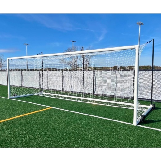 Stadium Series Mobile Soccer Goal 8' X 24' With Wheels