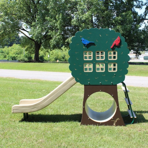 Treehouse Fun Slide Playset