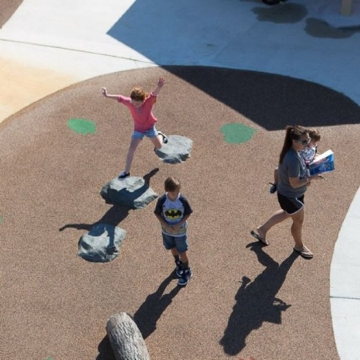 Playground Stepping Boulders Ages 2-5 Years