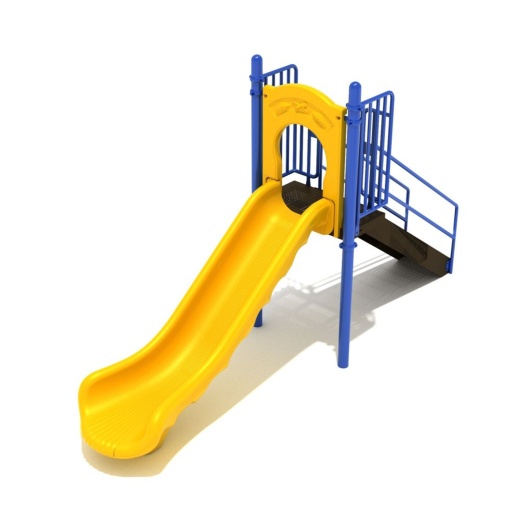 4 Foot Single Straight Slide
