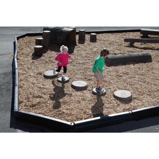 Tree Slices - Set Of 5 Playground Steppers