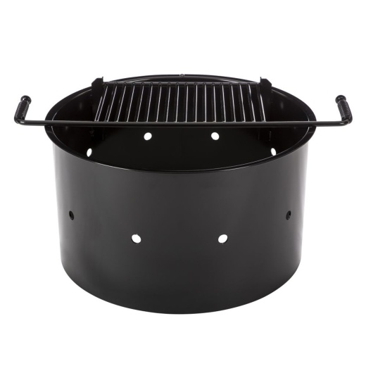 Fire Ring - 30'' D X 17 3/8'' H - Non-Adjustable Grate With 2 Staples