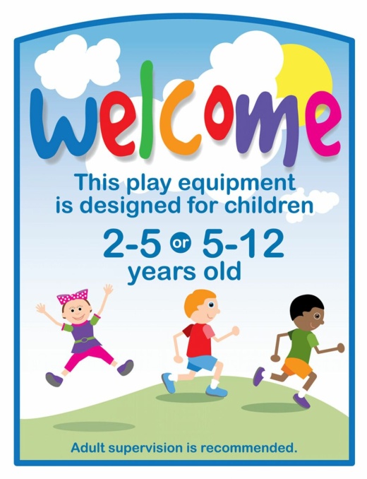 Welcome Sign 2-5 Or 5-12 Years Old