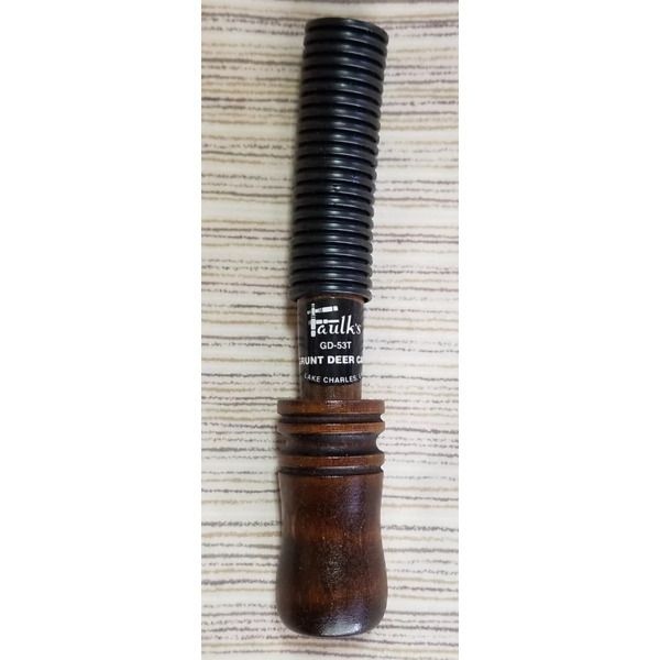 Walnut Deer Call With Tube (Pack Of 1)