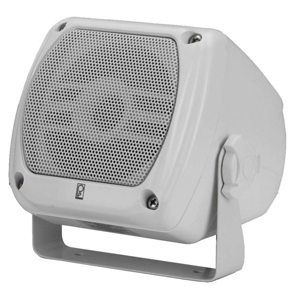 Poly-Planar Ma-840 80 Watt Subcompact Box Speaker - White