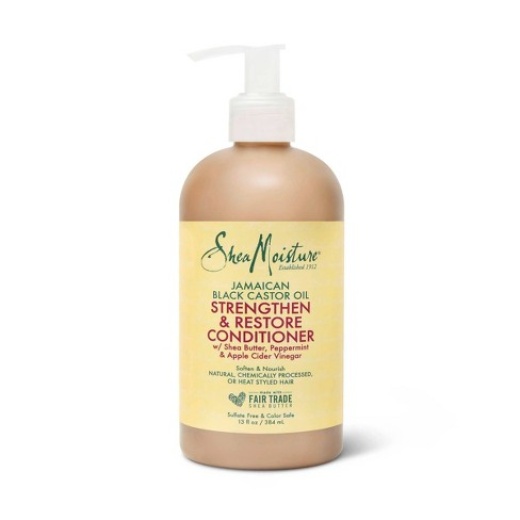 Bl Shea Moisture Jamaican Black Conditioner Strength 13Oz - Pack Of 3