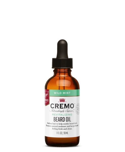 Cremo Beard Oil Wild Mint Oil 1 Oz