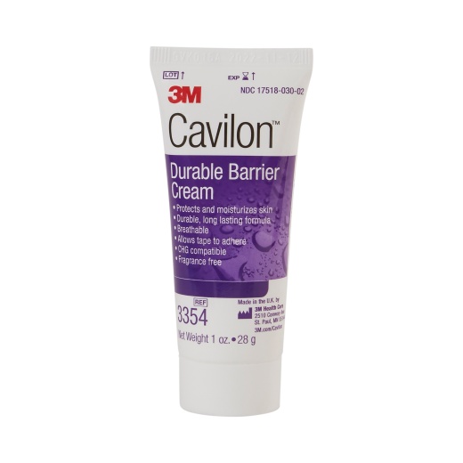 Skin Protectant 3M™ Cavilon™ 1 Oz. Tube Unscented Cream Chg Compatible