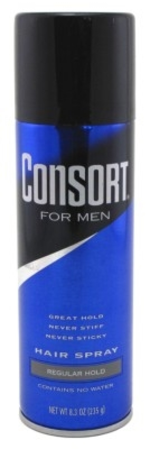 Bl Consort Hair Spray 8.3Oz Regular Hold Aerosol - Pack Of 3