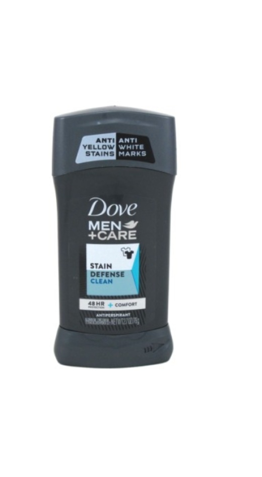 Bl Dove Deodorant 2.7Oz Mens Stain Defense Clean - Pack Of 3