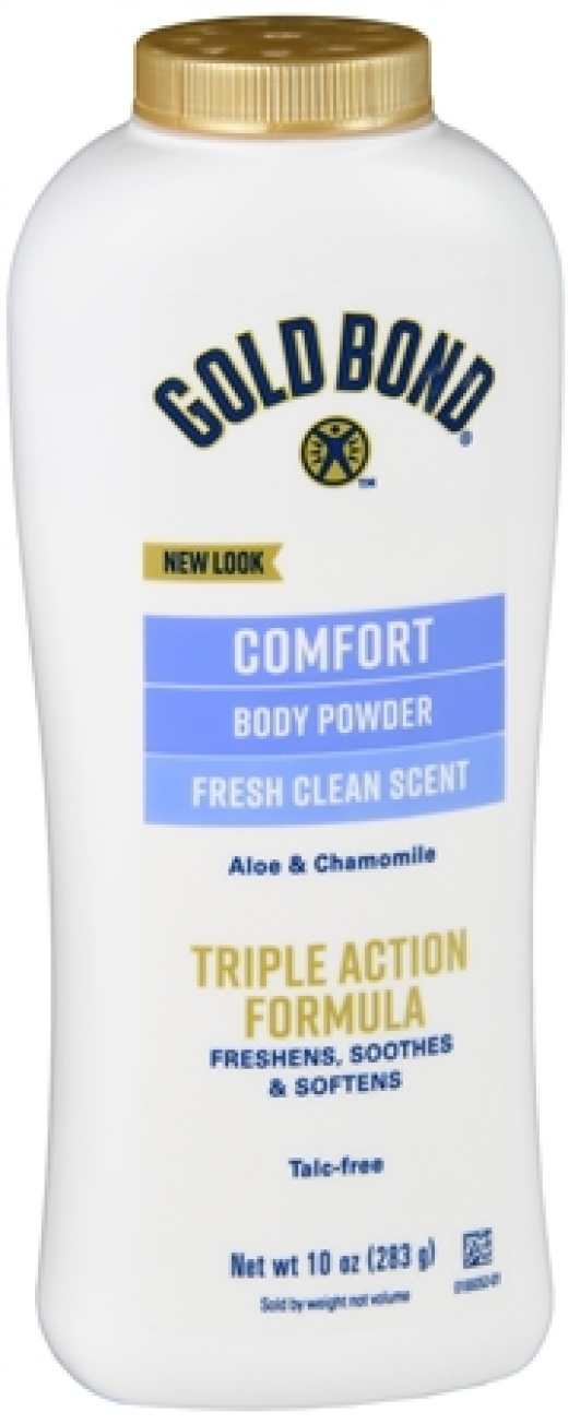 Gold Bond Ultimate Comfort Body Powder Aloe 10 Ounce Bottle Talc-Free