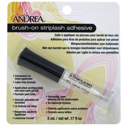 Bl Andrea Brush-On Striplash Adhesive 0.17Oz - Pack Of 3