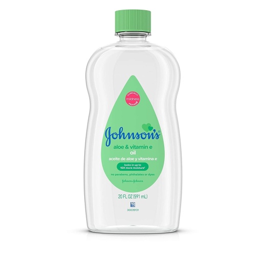 Bl Johnsons Baby Oil Aloe & Vitamin-E 20Oz - Pack Of 3