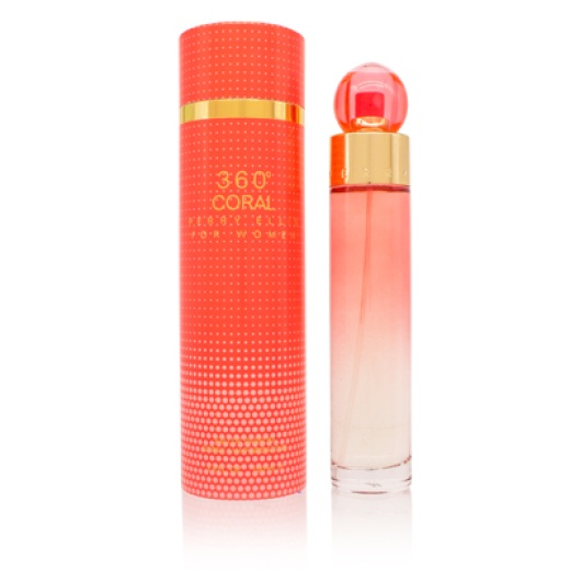 360 Coral Perry Ellis For Women Edp Spray 3.4 Oz (100 Ml) (W)