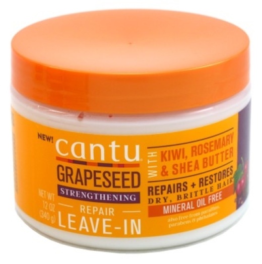 Bl Cantu Grapeseed Leave-In Repair Cream 12Oz Jar - Pack Of 3