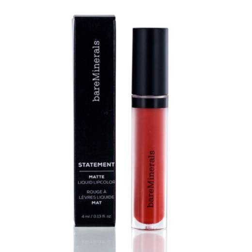 Bareminerals Statement Matte Fire Lipstick Liquid 0.13 Oz (4 Ml)