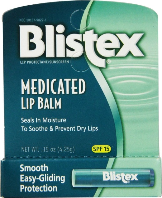 Blistex Medicated Lip Balm Spf 15 0.15 X 24 Pack