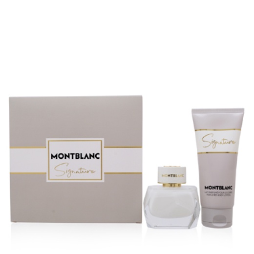 Cs Mont Blanc Signature/Mont Blanc Set (W) Edp Spray 1.7 Oz Body Lotion 3.3 Oz In Box