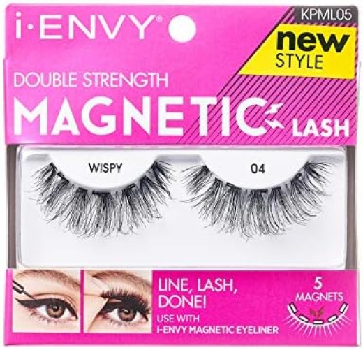 Bl Kiss I Envy Magnetic 04 Wispy Lashes - Pack Of 3