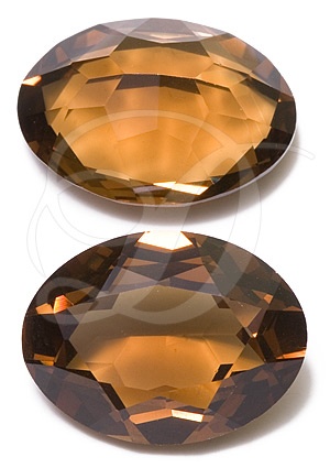 Dreamtime Crystal 4140 Oval Fancy Stone Smoked Topaz (Unfoiled) 20X15mm