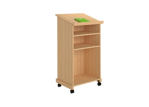 Oak Lectern for Skilled Spaces