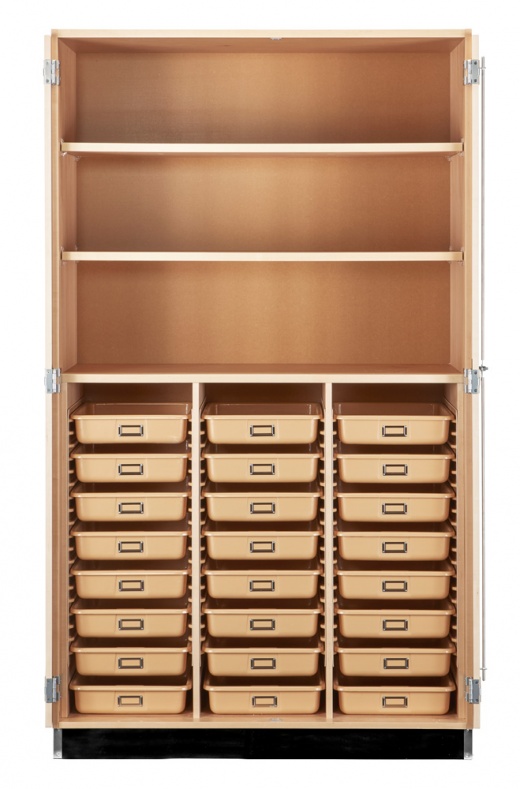 Access Tote Tray & Shelf Storage Cabinet