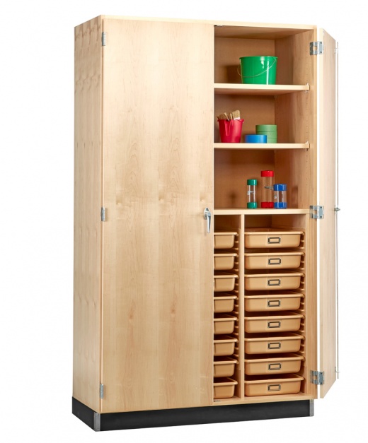 Access Tote Tray & Shelf Storage Cabinet