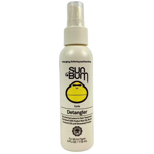 Sun Bum Curls Detangler Nourishing Leave In Hair Treatment 4Oz (33 Pcs Lot)