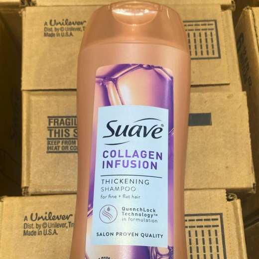 Suave Collagen Infusion Thickening Shampoo For Fine 12.6Oz (48 Pcs Lot)