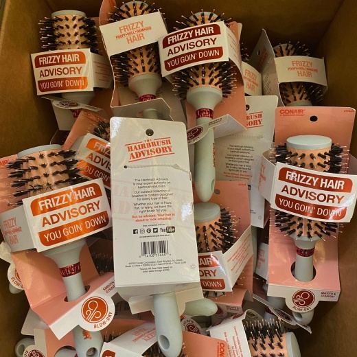 Conair Frizzy Hair Advisory You Goin Smooth & Straight Blow-Dry (75 Pcs Lot)