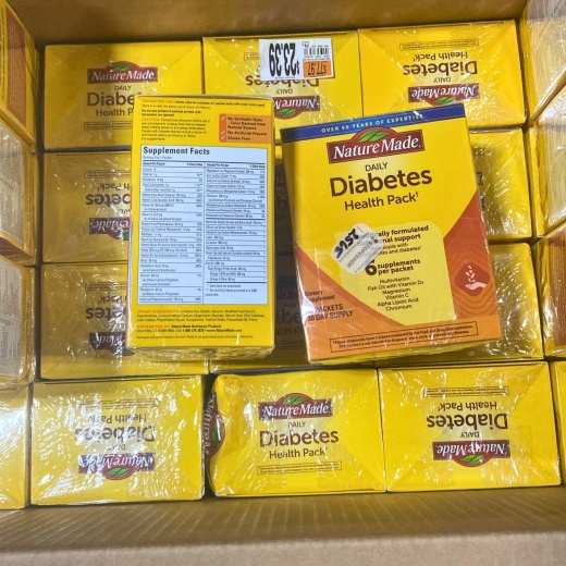 Nature Made Daily Diabetes Health Pack (30 Pcs Lot)